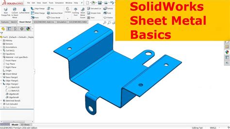 flatten complex sheet metal parts solidworks|Flattening Sheet Metal Bodies .